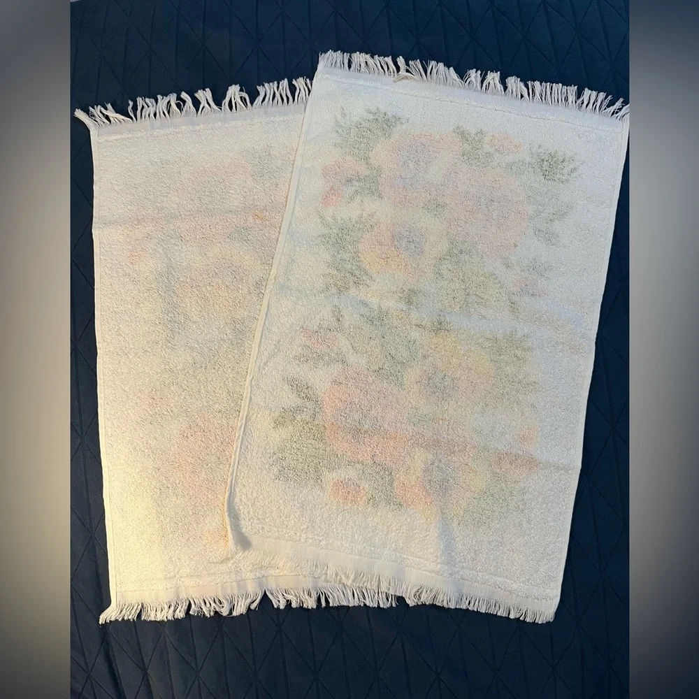 Vintage cup/hand towels. New old stock